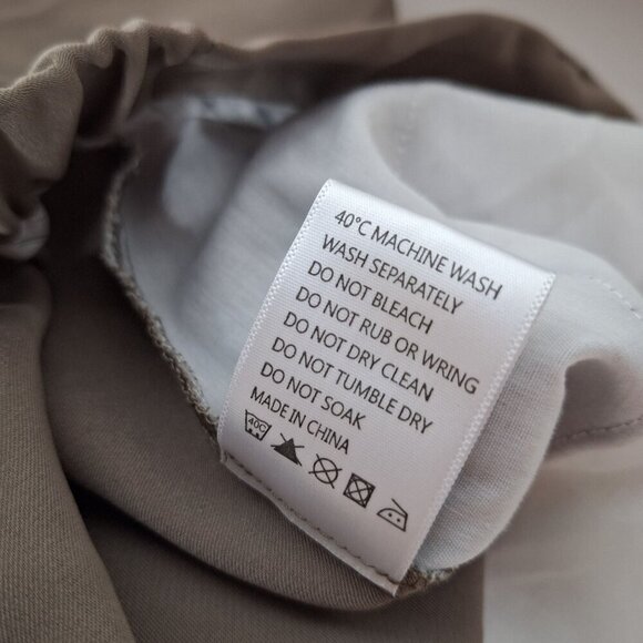 Tron Jori Women's Palazzo Pants Flare Leg Gray Size Large - Picture 6 of 6